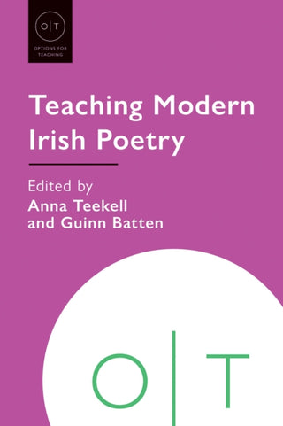 Cover image for 9781603297349 - Teaching Modern Irish Poetry