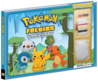 Cover image for 9781604381771 - Pokemon Felties: How to Make 16 of Your Favorite Pokemon