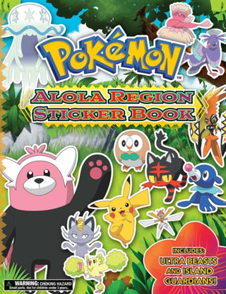 Cover image for 9781604381962 - Pokemon Alola Region Sticker Book