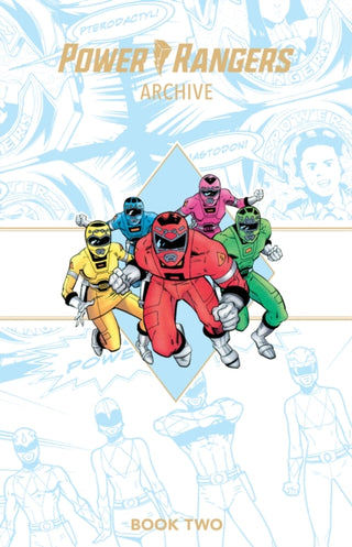 Cover image for 9781608862016 - Power Rangers Archive Book Two Deluxe Edition