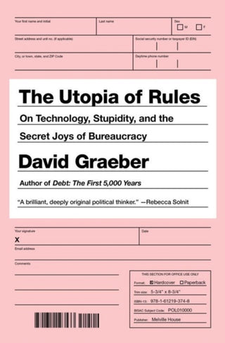 Cover image for 9781612195186 - The Utopia of Rules