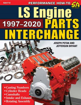 Cover image for 9781613253960 - LS Engine Parts Interchange 1997-2020