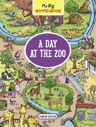 Cover image for 9781615196296 - My Big Wimmelbook®—A Day at the Zoo