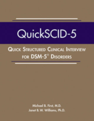 Cover image for 9781615373635 - Quick Structured Clinical Interview for DSM-5 Disorders (QuickSCID-5)