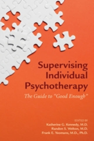 Cover image for 9781615374243 - Supervising Individual Psychotherapy