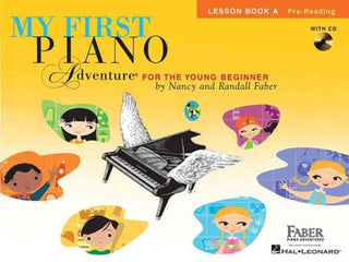 Cover image for 9781616776190 - My First Piano Adventure Lesson Book A