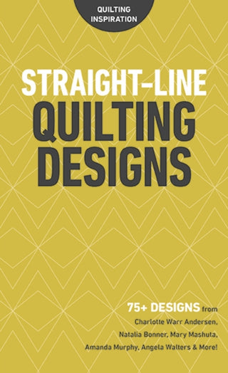 Cover image for 9781617459276 - Straight-Line Quilting Designs