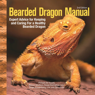 Cover image for 9781620084069 - Bearded Dragon Manual, 3rd Edition