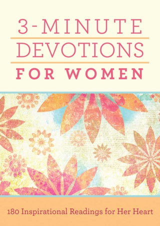 Cover image for 9781620297353 - 3-Minute Devotions for Women