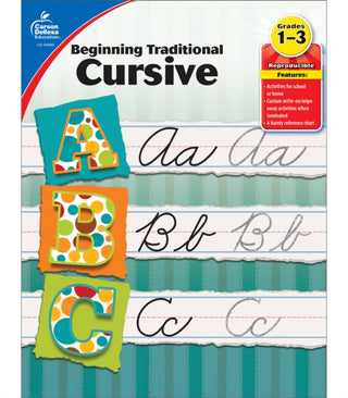 Supplemental image for 9781620570357 - Beginning Traditional Cursive