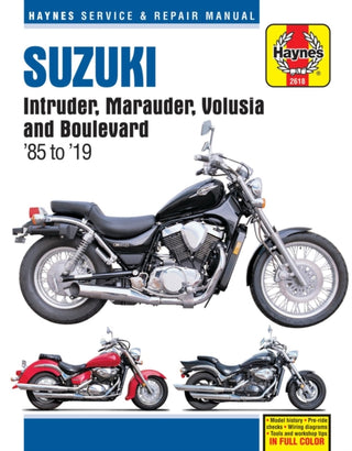 Cover image for 9781620923795 - Suzuki Intruder, Marauder, Volusia & Boulevard