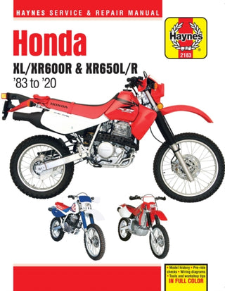 Cover image for 9781620923962 - Honda XL/XR600R & XR650L/R (83-20)
