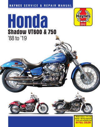Cover image for 9781620923979 - Honda Shadow VT600 & 750 (88-19)