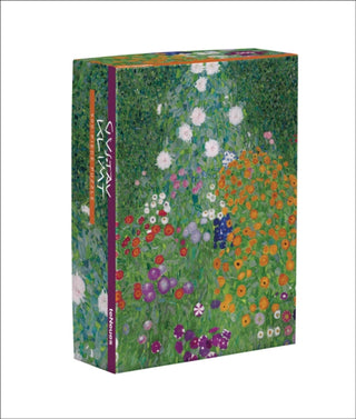 Cover image for 9781623258931 - Flower Garden by Gustav Klimt 500-Piece Puzzle