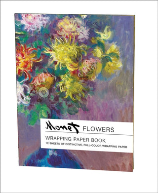 Supplemental image for 9781623259273 - Flowers, Claude Monet Wrapping Paper Book