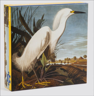 Supplemental image for 9781623259303 - Snowy Egret, James Audubon 1000-Piece Puzzle