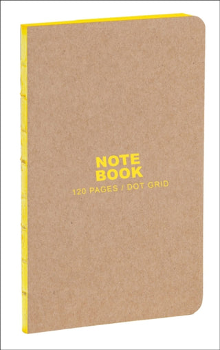 Supplemental image for 9781623259426 - Kraft and Yellow Small Bullet Journal