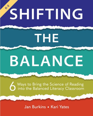 Cover image for 9781625315106 - Shifting the Balance, Grades K-2