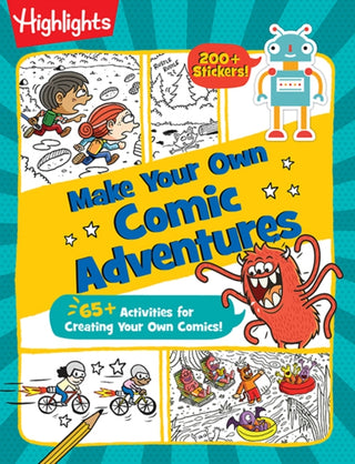 Cover image for 9781629799490 - Make Your Own Comic Adventures