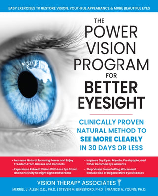 Cover image for 9781630063221 - The Power Vision Program to Improve Eyesight