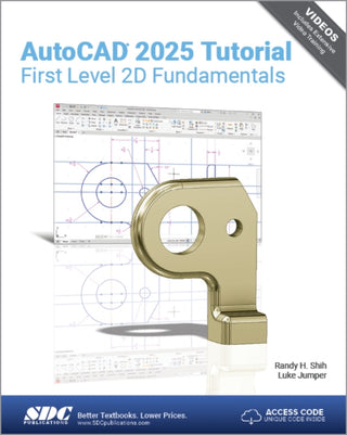 Cover image for 9781630576554 - AutoCAD 2025 Tutorial First Level 2D Fundamentals