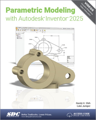 Cover image for 9781630576585 - Parametric Modeling with Autodesk Inventor 2025