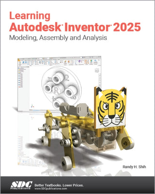 Cover image for 9781630576691 - Learning Autodesk Inventor 2025