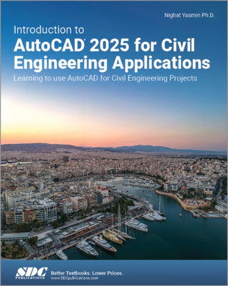 Cover image for 9781630576769 - Introduction to AutoCAD 2025 for Civil Engineering Applications