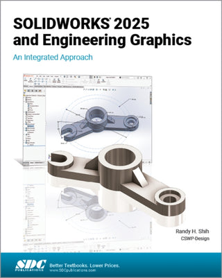 Cover image for 9781630577056 - SOLIDWORKS 2025 and Engineering Graphics