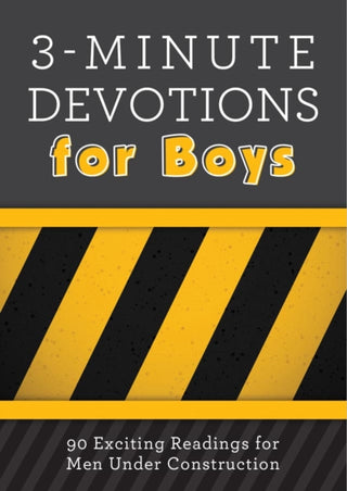 Supplemental image for 9781630586782 - 3-Minute Devotions for Boys