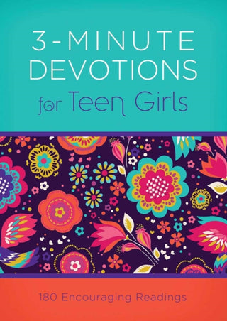 Cover image for 9781630588564 - 3-Minute Devotions for Teen Girls