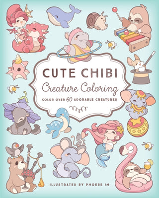 Supplemental image for 9781631069390 - Cute Chibi Creature Coloring