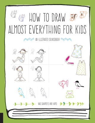 Cover image for 9781631594991 - How to Draw Almost Everything for Kids