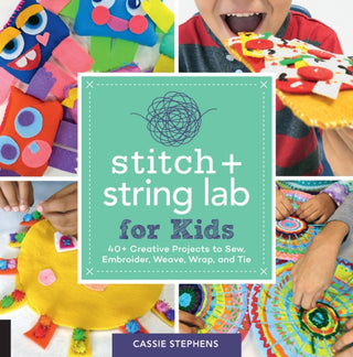 Cover image for 9781631597367 - Stitch and String Lab for Kids