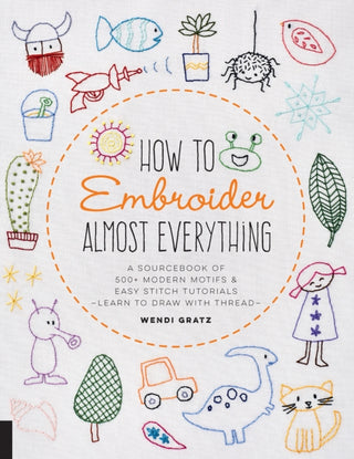 Cover image for 9781631597893 - How to Embroider Almost Everything