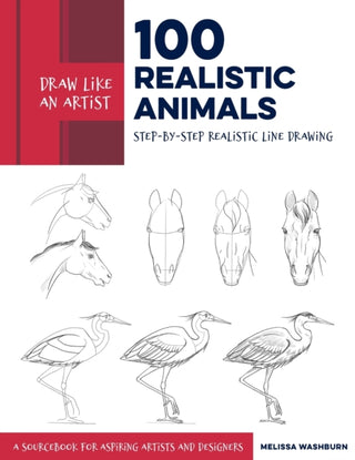 Cover image for 9781631598197 - Draw Like an Artist: 100 Realistic Animals