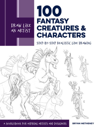 Supplemental image for 9781631599644 - Draw Like an Artist: 100 Fantasy Creatures and Characters