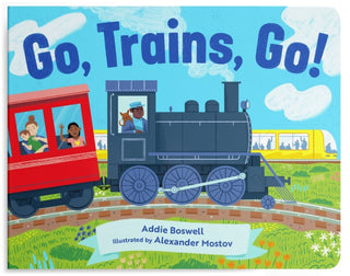 Cover image for 9781632176103 - Go, Trains, Go! A Train Book for Toddlers 1-3