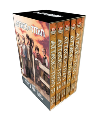Cover image for 9781632366559 - Attack on Titan Season 3 Part 1 Manga Box Set