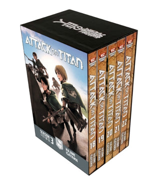 Supplemental image for 9781632367440 - Attack on Titan Season 3 Part 2 Manga Box Set