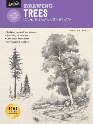 Cover image for 9781633227798 - Drawing: Trees with William F. Powell