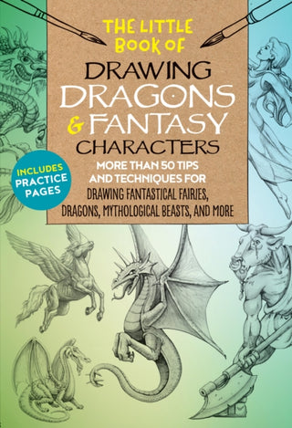 Cover image for 9781633228061 - The Little Book of Drawing Dragons & Fantasy Characters