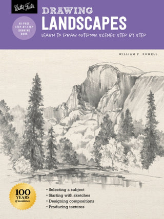 Cover image for 9781633228405 - Drawing: Landscapes with William F. Powell