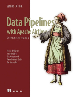 Cover image for 9781633436374 - Data Pipelines with Apache Airflow, Second Edition