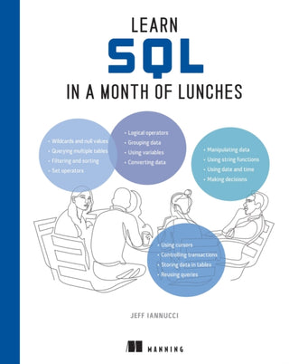 Cover image for 9781633438576 - Learn SQL in a Month of Lunches