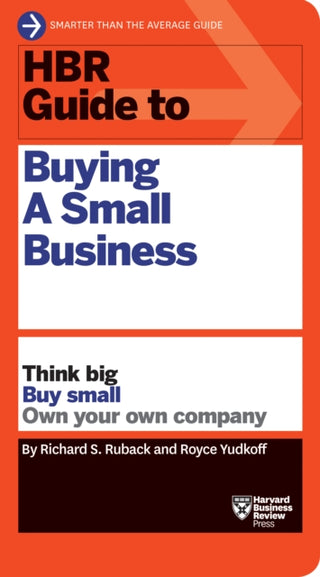 Cover image for 9781633692503 - HBR Guide to Buying a Small Business