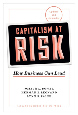 Cover image for 9781633698253 - Capitalism at Risk, Updated and Expanded