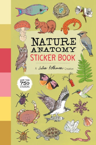 Cover image for 9781635865363 - Nature Anatomy Sticker Book