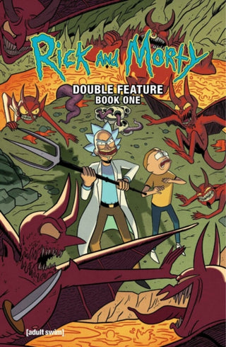 Cover image for 9781637152041 - Rick and Morty: Deluxe Double Feature Vol. 1