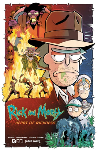 Cover image for 9781637152850 - Rick and Morty: Heart of Rickness